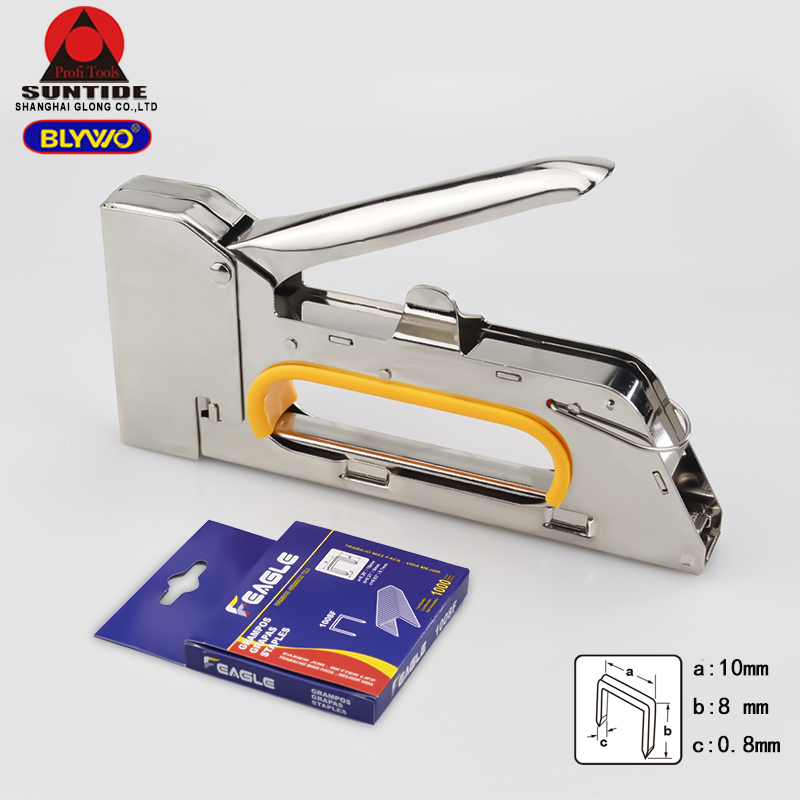 Stapler Heavy Duty - 13/4-6-8 Nietmachine 1008f Nietpistool Voor Houten