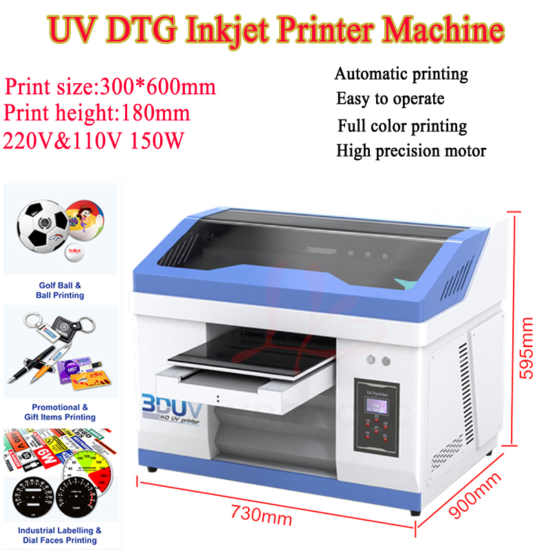 Photo Printer - LY 3060 220V 110V Volautomatische vlakbed
