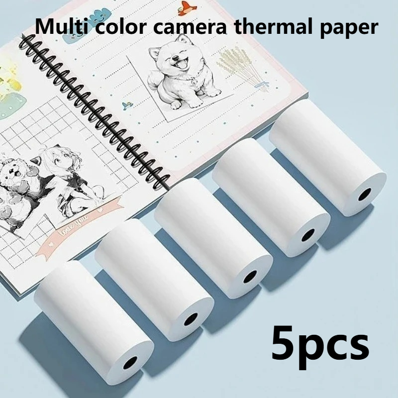 Photo Printer - 5-rollen thermisch zelfklevende sticker fotopapier printers