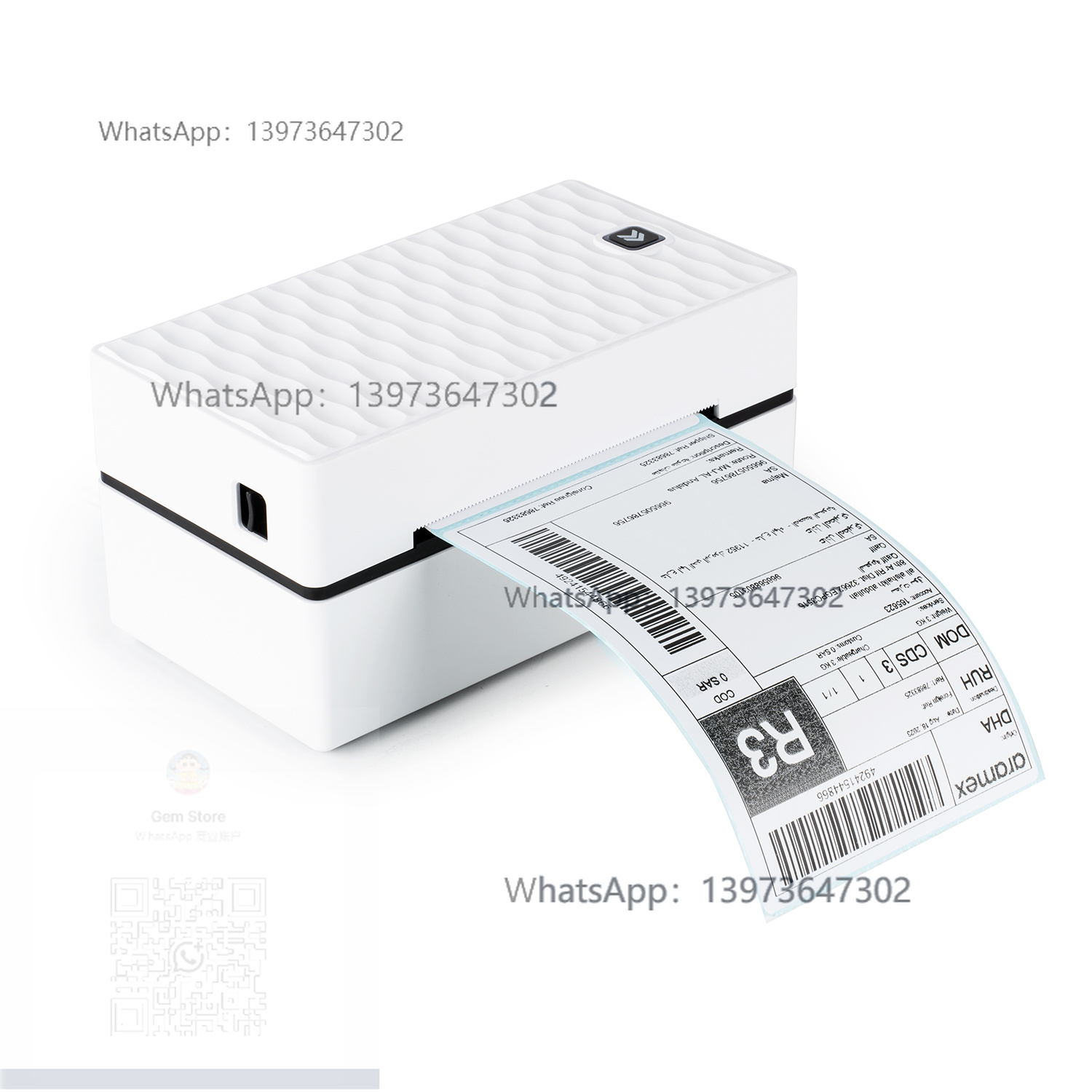 Label Maker - 4x6 USB Bluetooth thermische printer Desktop