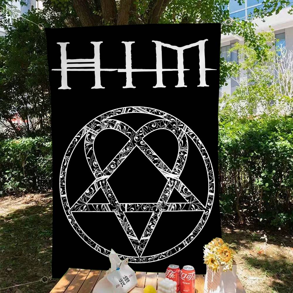 Commercial Printing Company - Rock H-HIM Band Geavanceerde print Commerciële