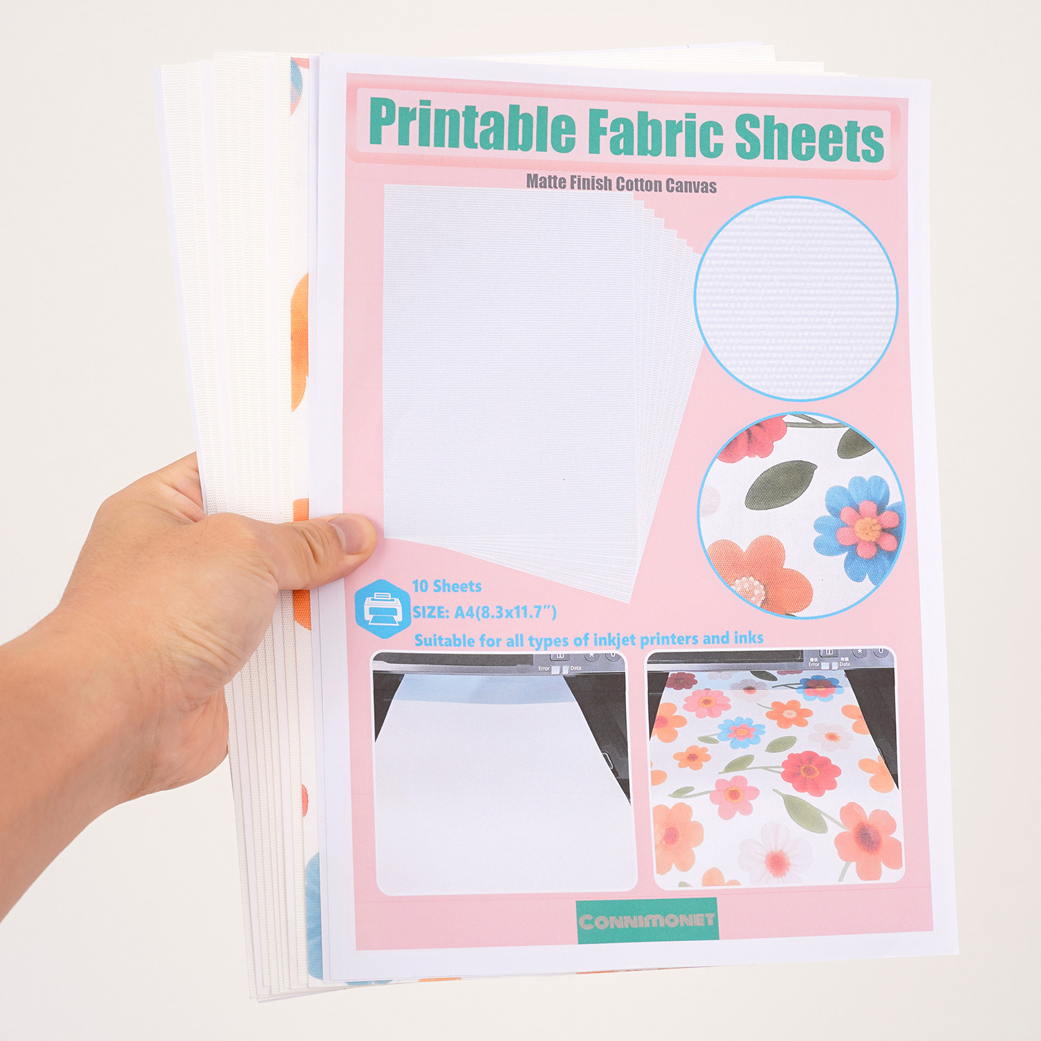 5 stks/10 stks afdrukbare witt - Commercial Fabric Printing Machine recensie en prijs