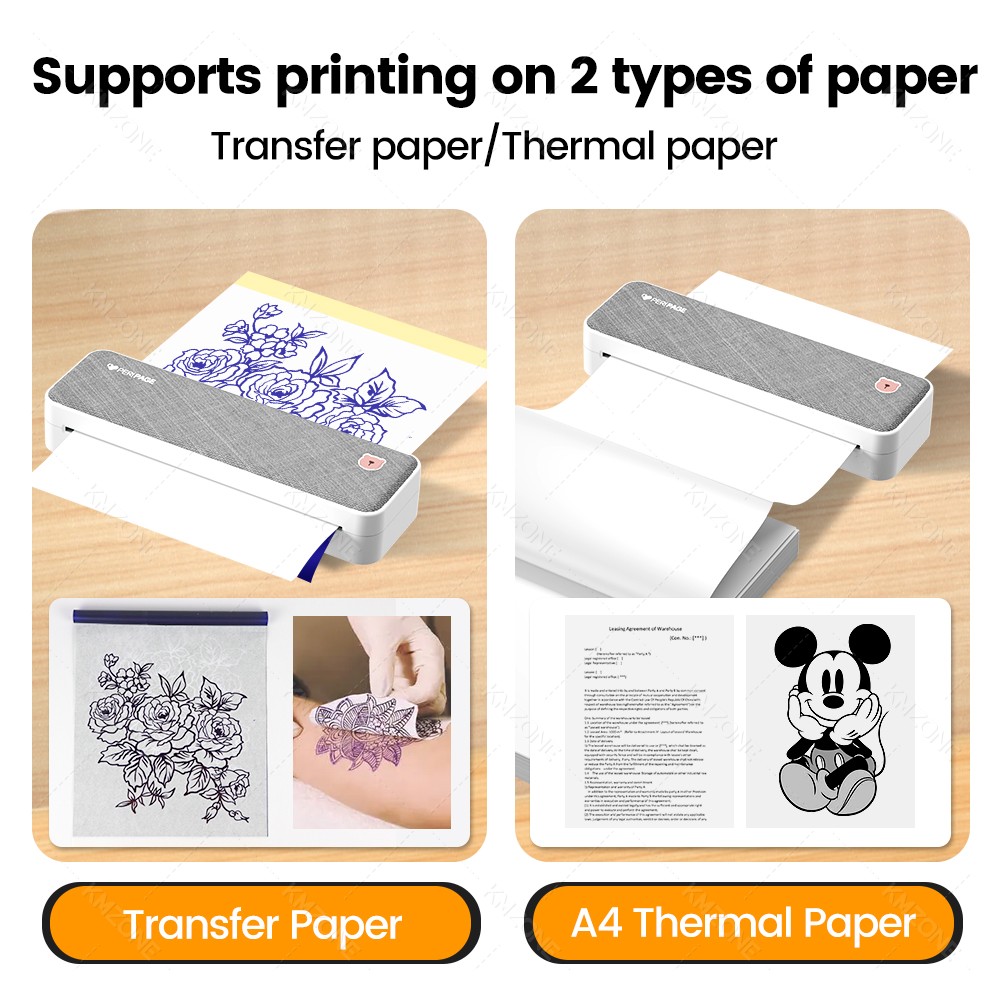 Peripage A4 draagbare printer  - Commercial Book Printing Machines recensie en prijs