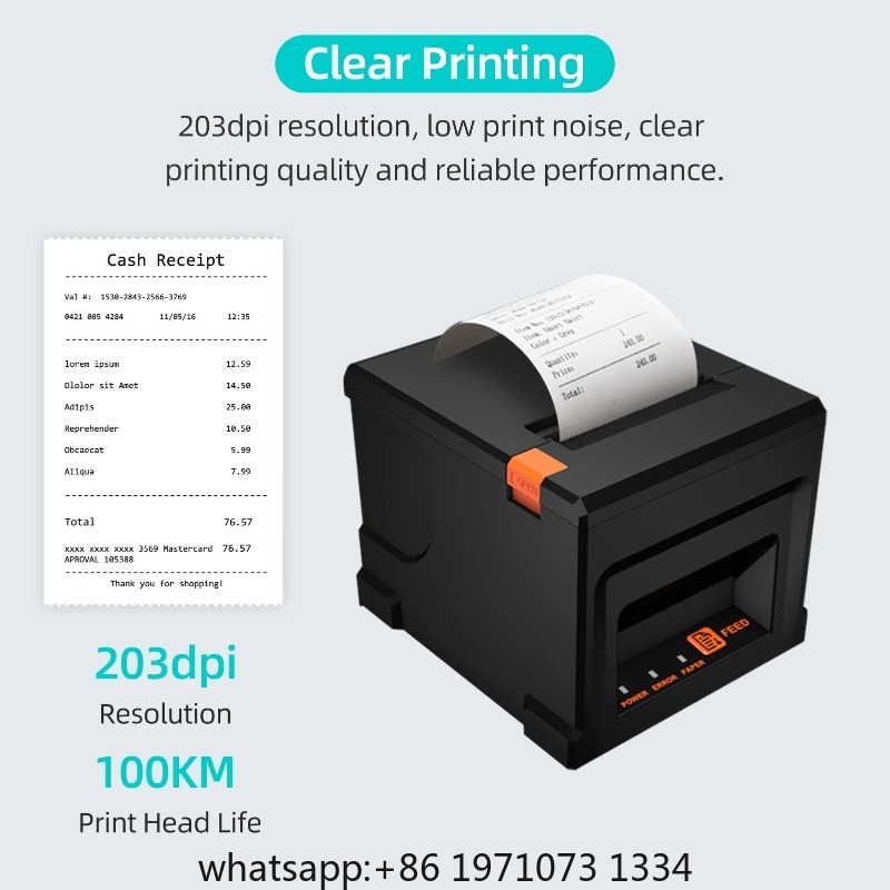 【POS-8360】80mm USB+LAN-bonprin - Receipt Printer recensie en prijs