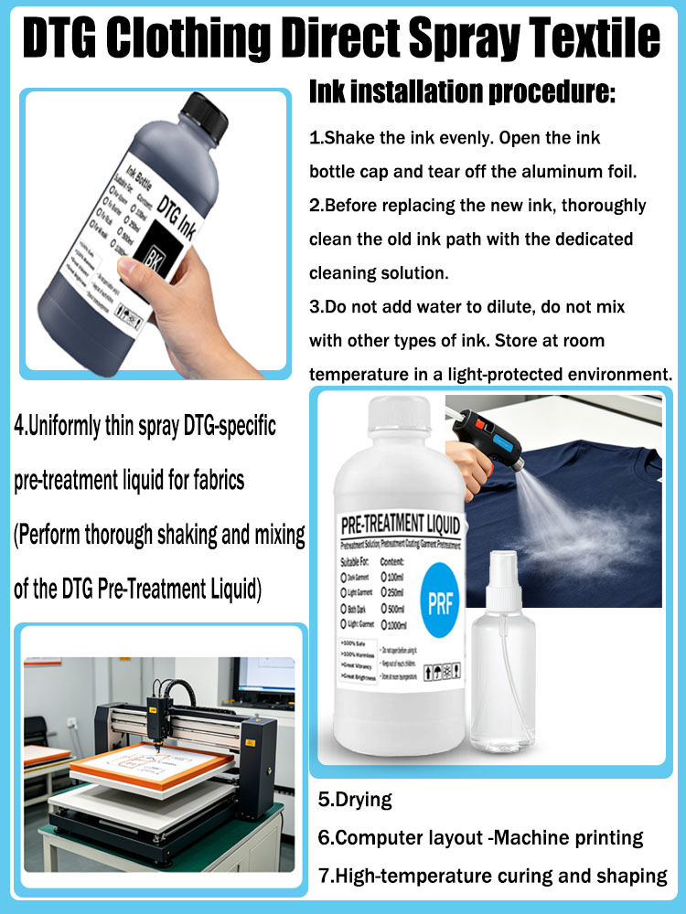 DTG Voorbehandelingsvloeistof  - Commercial Fabric Printing Machine recensie en prijs