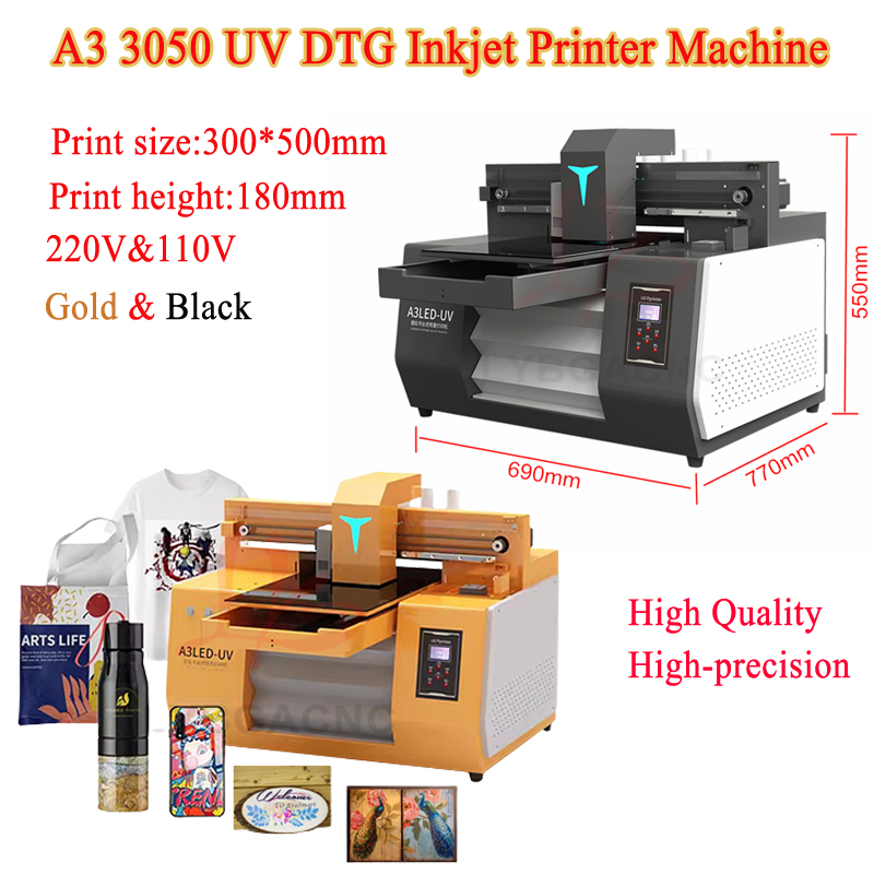 LYBGA UV DTG Inkjetprinter Gou - Photo Printer recensie en prijs