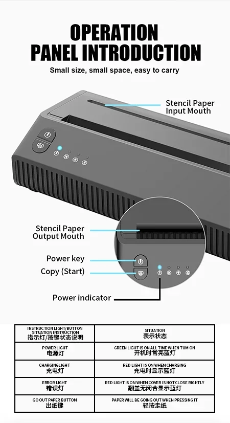 MHT-P8008 thermische tattoo tr - Thermal Printer recensie en prijs